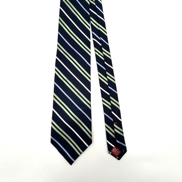 CHAPS Ralph Lauren Tie Striped Silk‎ Necktie - Picture 1 of 5